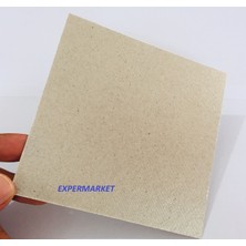 Expermarket Arçelik Mikrodalga Fırın Yansıtıcı Mika Levha Plaka Amyant - 1 Adet 13x13cm