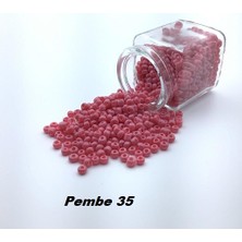 Erdal Ticaret Kum Boncuk (0,5 Mm-1 Paket 100GR) Pembe 35