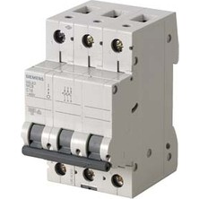 Siemens Trifaze 3X20A C Tipi Otomatik Sigorta 6ka 3 Kutuplu 5SL6320-7YA