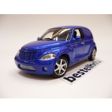 auto art Chrysler Panel Cruıser Metallıc Blue auto art 1:43 Ölçekli Model Araba