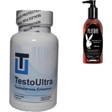 Testo Ultra Prostate Supplement Erkeklere Özel 60lı Maksimum Güç 4 Adet + Playboy 120 Ml Masaj Yağı