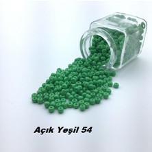 Erdal Ticaret Kum Boncuk (0,5 Mm-1 Paket 100GR) Açık Yeşil 54