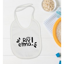 Bk Kids Riv Riv Etma Tasarımlı Bebek Mama Önlüğü - Model 1