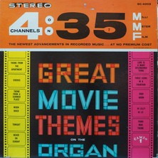 Kupon Bill Meeder,great Motion Picture Themes On The Organ (Great Movie Themes On The,usa BASKI1960 Lp