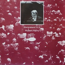 Kupon Hubert Harry,klavierabend 73,isviçre Baskı 1973 Lp