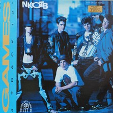 Kupon New Kids On The Block,games (The Kids Get Hard Mix)',ingiltere Baskı 1990 Lp