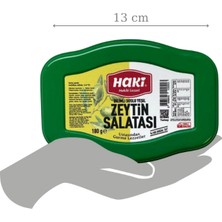 Haki Soslu Yeşil Zeytin Salatası 3'lü Avantaj Paketi