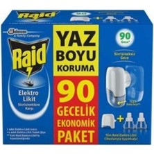 Raid Elektro Likit Ekonomik Paket 90 Gece