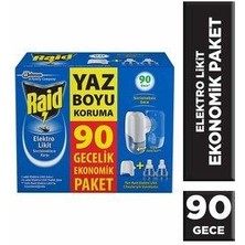 Raid Elektro Likit Ekonomik Paket 90 Gece