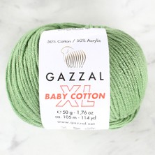 Gazzal Baby Cotton Xl Yeşil Bebek Yünü - 3448