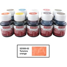 Südor Vitrail Cam Vitray Boyası 25 ml Turuncu