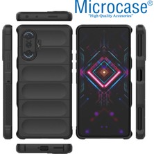 Microcase Xiaomi Redmi K40 Gaming Miami Serisi Darbeye Dayanıklı Silikon Kılıf - Beyaz