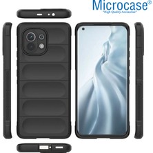 Microcase Xiaomi Poco X3 Nfc Miami Serisi Darbeye Dayanıklı Silikon Kılıf - Siyah