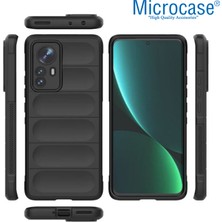 Microcase Xiaomi Mi 11 Pro Miami Serisi Darbeye Dayanıklı Silikon Kılıf - Siyah