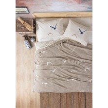 Cotton Box Easy Çift Kişilik Pike Takımı Puffin Bej