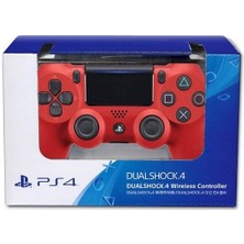 Byoztek Ps4 Dualshock 4 V2 Gamepad Kırmızı (Ps4 ve Pc Uyumlu)