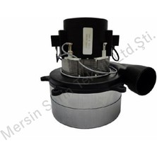 Ametek 220V Çiftfan 1000W Eksozlu Süpürge Motoru