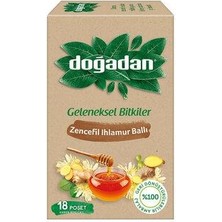Doğadan Zencefil, Ihlamur, Ballı Çay 18'li