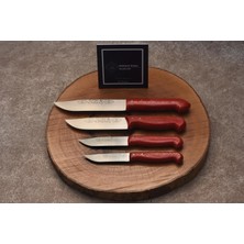 Kurbanlık Bıçak Seti -Kesim ve Et Doğrama Bıçağı-Kurban Bıçağı 4lü Set