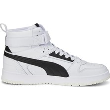PUMA RBD Game 385839-01 ERKEK Beyaz-Siyah-Gold Günlük Sneaker Ayakkabı