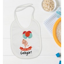 Bk Kids Mekanın Sahibi Geliyor Tasarımlı Bebek Mama Önlüğü - Model 1