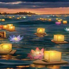 Hapy Hoby Dilek Işığı Sayılarla Boyama Seti 40X50CM