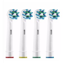 Soft Bristles Şarjlı Ve Pilli Diş Fırçası Uyumlu Diş Fırçası Yedek Başlık 4'lü