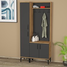 Kalender Dekor Rose-1-3 Portmanto Vestiyer Ayakkabılık RS06