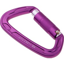 Mimgo Kilitleme Tırmanma Karabiner Klips Heavy Distr Rock Hook Carabiner Mor Için (Yurt Dışından)