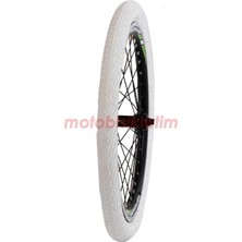 Motobisikletim 16 Jant Bisiklet Dış Lastik 16X1.95 [beyaz] Desen P1023