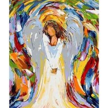 Hapy Hoby Melek Anne Sayılarla Boyama Seti 40X50CM