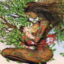 Hapy Hoby Kadın Herşeydir Sayılarla Boyama Seti 40X50CM