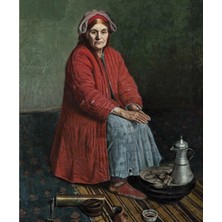 Hapy Hoby Halil Paşa Yaşlı Halayık Sayılarla Boyama Seti 40X50CM
