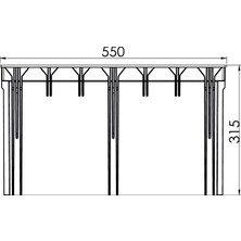 Luxwares 55X55 Modüler Menhol Yükseltici