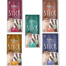 Sinerji Shop Reflex Stick 5'li Mix Kedi Ödül Set