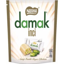 Nestle Damak İnci Antep Fıstıklı Beyaz Çikolata 151,2 gr