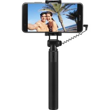 Huawei AF15 Onur Bluetooth 3.0 Cep Telefonu Ayarlanabilir Bluetooth Kablosuz Selfie Sopa Otomatik Zamanlayıcı Tripod - Beyaz (Yurt Dışından)