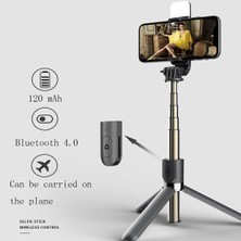 Universal Cep Telefonu Bluetooth Selfie Stick Canlı Braketi, Şartname: K10S - Beyaz (Yurt Dışından)