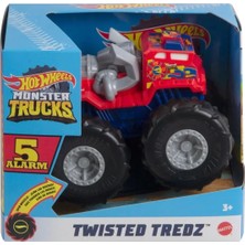 Hot Wheels Monster Trucks 5 Alarm 1-64 Çek-Bırak Arabalar GVK39
