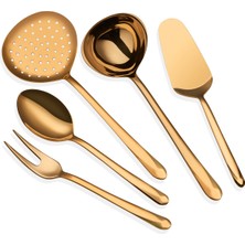 Narin - Asellus Gold Servis Takımı - 5'li