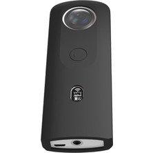 Koruyucu Kapak Yumuşak Kılıf Ricoh Theta Için Şok Geçirmez Sc2 360 Kız Kadın Siyah