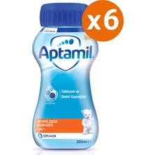 Aptamil Çocuk Devam Sütü 200 ml +1 Yaş x 6 Adet