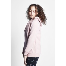 Lescon Pembe Çocuk Kapüşonlu Sweatshirt 22S-3227-22N