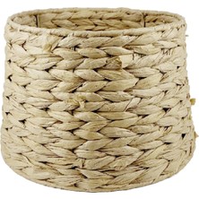 Dokuma Rattan Kolye Lamba Gölge Aydınlatma Kapağı Yatak Odası Otel Restoranı 30.5X20.5X25.5CM
