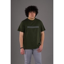 Akçaylar Slimfit Baskılı Sıfır Yaka Erkek Penye T-Shirt