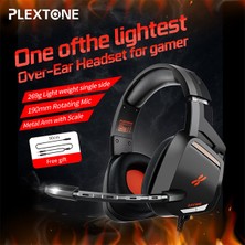 Plextone G800 3.5mm Kulaüstü Tam Boy  Teleskopik Kablolu Gaming Oyuncu Kulaklık