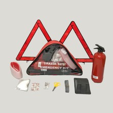 Kartal Kalıp Bez Üçgen Trafik Seti Eagle 1 Kg. Yangın Söndürücülü Ekonomik