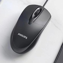 Philips SPK7105 Kablolu USB Optik Mouse 1000Dpi Siyah