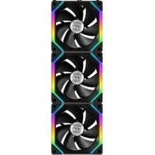 Lıan Lı Unı Fan SL120 Black 3x120 mm Rgb Siyah Modüler Kasa Fanı