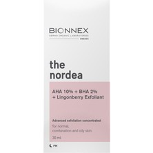 Bıonnex The Nordea Aha 10% + Bha 2% + Lingonberry Exfoliant 30 ml